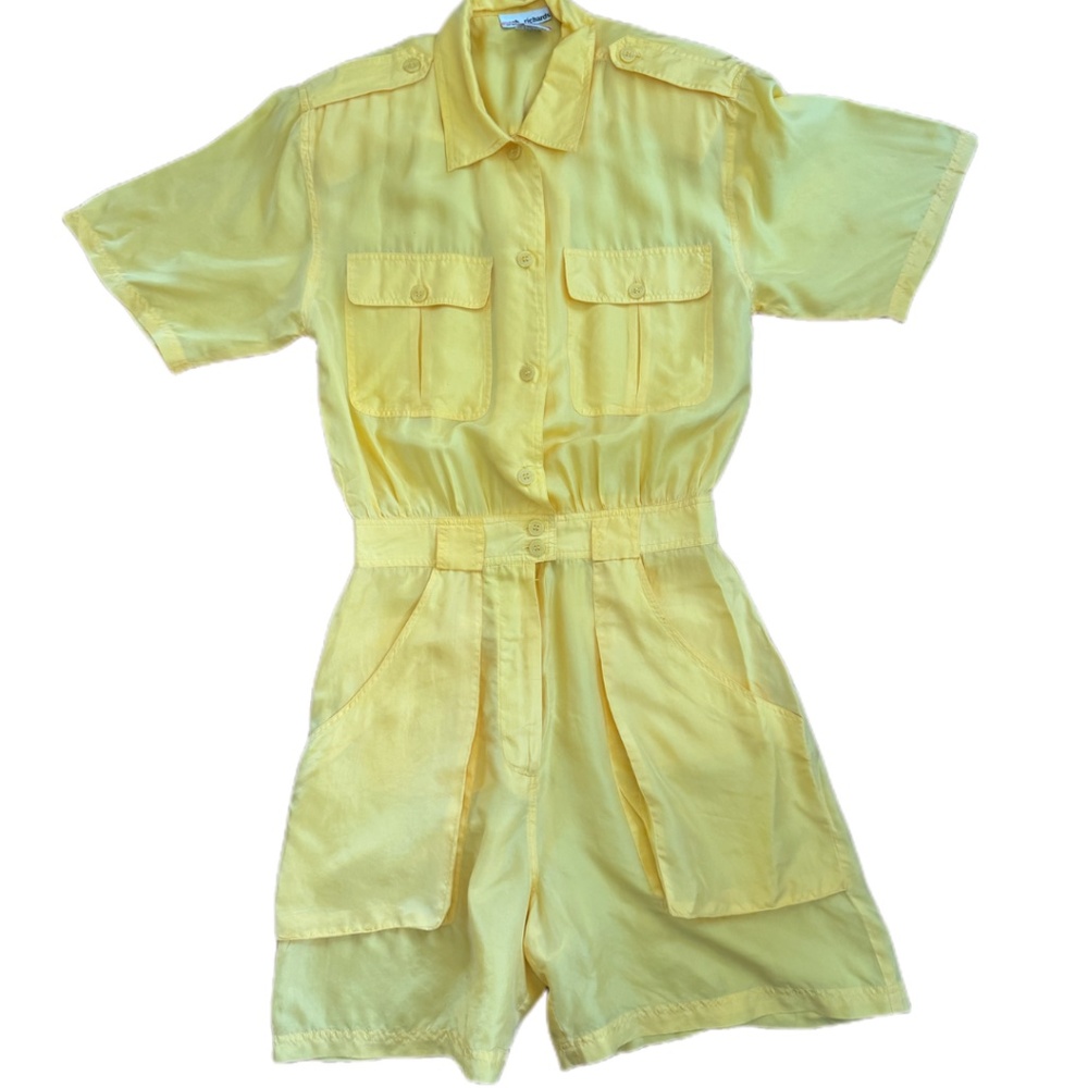 Sarah Richards 100% Silk Romper